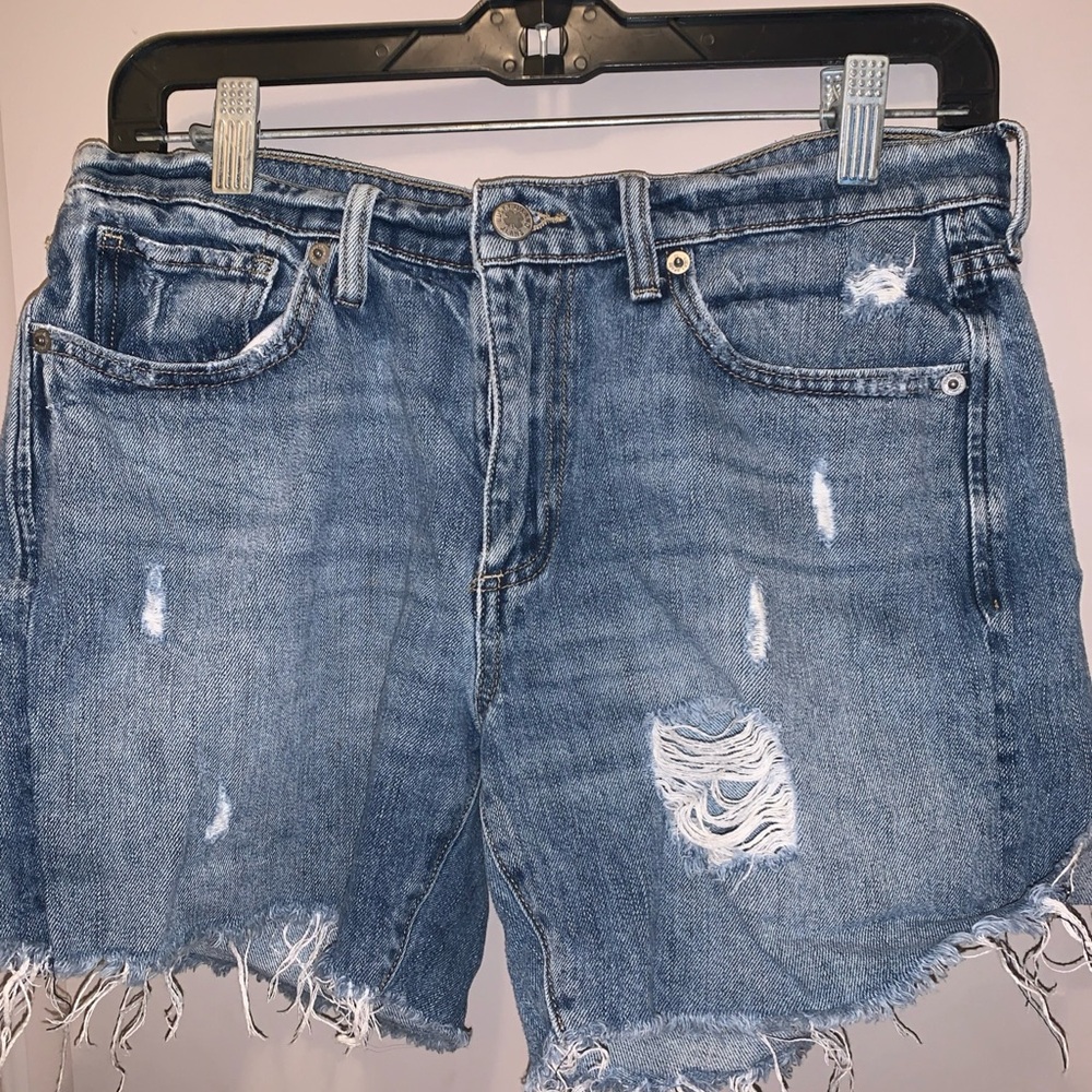 Lucky Brand Women’s The Boyfriend Short Denim Shorts Size 26